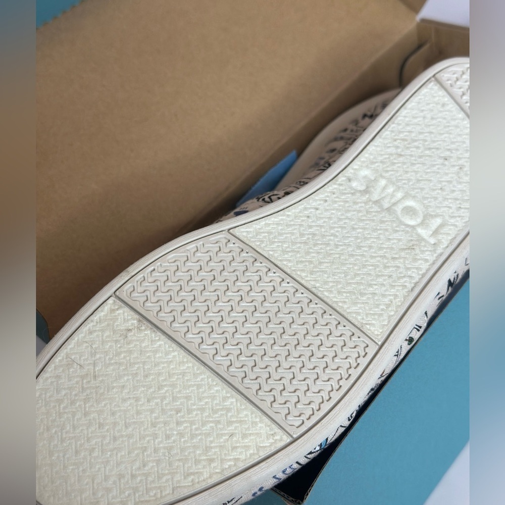 Tom’s shoes Austin Print Men’s 8 - NWT - Picture 2 of 5